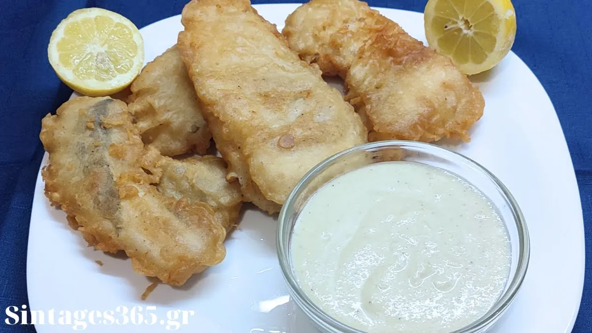 μπακαλιάροσ τηγανητόσ με κουρκούτι — GR news