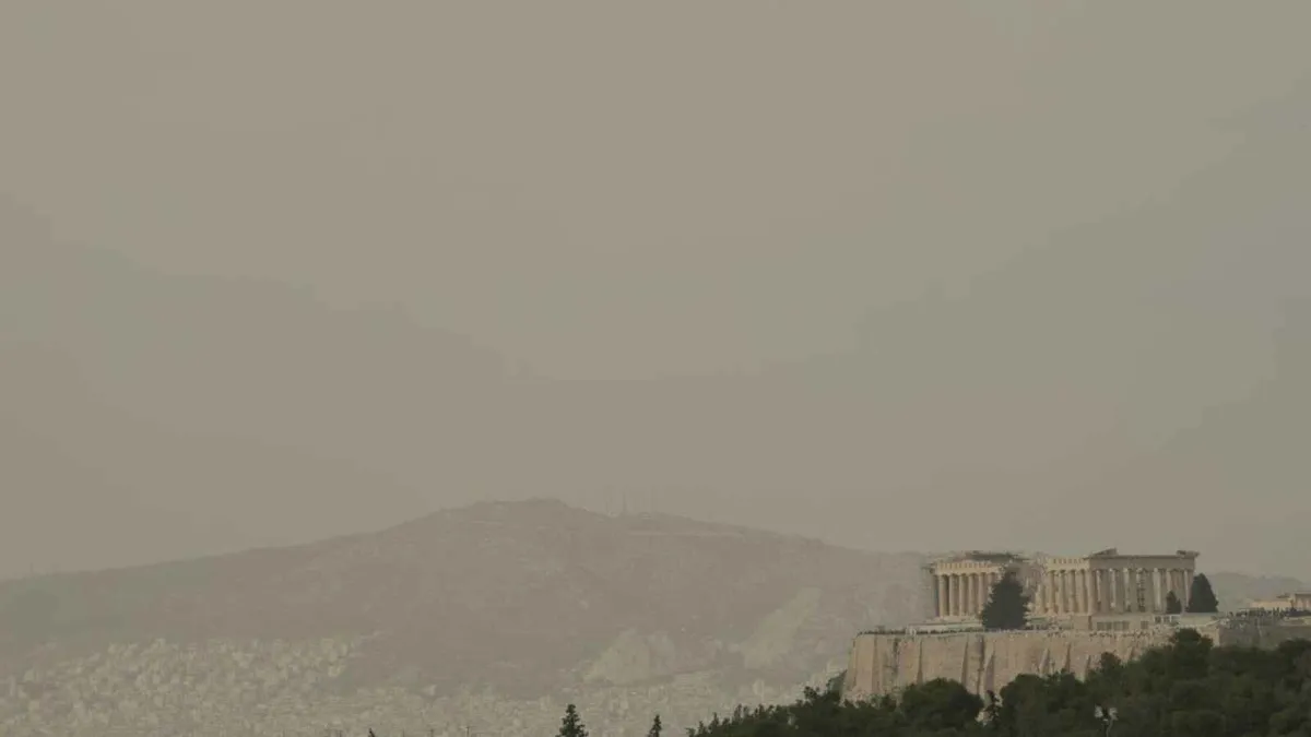 Αφρικανική σκόνη: Νέο κύμα αφρικανικής σκόνης στην Ελλάδα