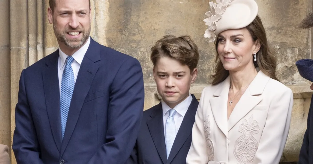 Πρίγκιπασ: Κάστρο του Windsor: Ο πρίγκιπας George και η βασιλική οικογένεια γιορτάζουν το Πάσχα