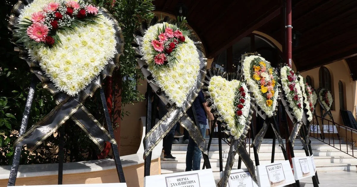 Σε κλίμα οδύνης έγινε η κηδεία του Τάκη Γκώνια στη Λειβαδιά